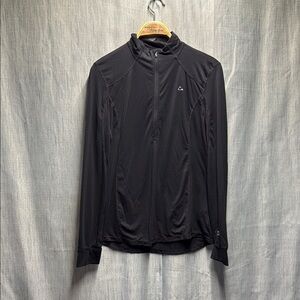 Paradox black 1/4 zip long sleeve shirt size large